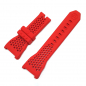 Preview: Philipp Plein Ersatzband Silikon rot The Skeleton Automatik PWBAA - Serie