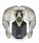 Preview: Philipp Plein Damen Armbanduhr PWDAA0421 Queen bicolor Armband, Zifferblatt Grün