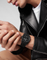 Preview: Philipp Plein Armbanduhr THE $KULL KING PWLAA0422 Silikon, schwarz