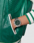 Preview: Philipp Plein Herren Armbanduhr SPECTRE CHRONO PWSAA0223 Edelstahl, Grün, 44mm