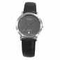Preview: Regent Herren Armbanduhr 1110735 Saphirglas Datum Lederband