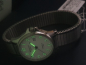 Preview: Regent unisex 36mm Armbanduhr F-1349 Saphirglas Datum Zugband 10ATM