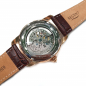 Preview: REGENT Herren Automatikuhr GM-1433 Saphirglas, made in Germany, Skelettiert