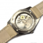 Preview: UMR RUHLA-Automatic 21873 Damen Armbanduhr Lederband, Saphirglas, Titan
