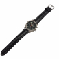 Preview: SEWILLS Armbanduhr Chrono Air Force ETA-Werk 251.272 Edelstahl, XL-Lederband