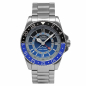 Preview: UMF Ruhla GMT Taucher Herren Armbanduhr 1948M-3, Saphirglas, 20 ATM, 43mm