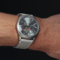 Preview: UMR RUHLA Automatic 80303 Herren Armbanduhr Titan, Spahirglas, kleine Sekunde, 24h-Anzeige