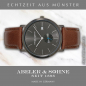 Preview: ABELER & SÖHNE AS1085 Herren Armbanduhr Saphirglas Ronda-Werk