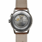 Preview: Bauhaus Aviation 2362-5 Herrenuhr Automatik mit Gangreserve und Lederarmband
