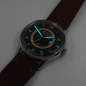 Preview: IRON ANNIE G38 Herren Armbanduhr 5342-2 GMT, Lederband