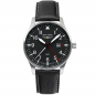 Preview: IRON ANNIE 5644-2 Armbanduhr 5644-2 GMT, Lederband, 42mm