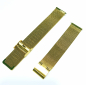 Preview: Zeppelin Mesh-Band Goldfarben Stegbreite 20mm mit Federstege von Morellato