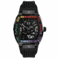 Preview: Philipp Plein Rainbow Herren Armbanduhr PWBAA0621 The Skeleton Automatik 44mm schwarz