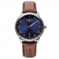 Preview: Zeppelin Herren Armbanduhr 8642-3 Monotimer ETA-Quarzwerk Glasboden Einzeiger