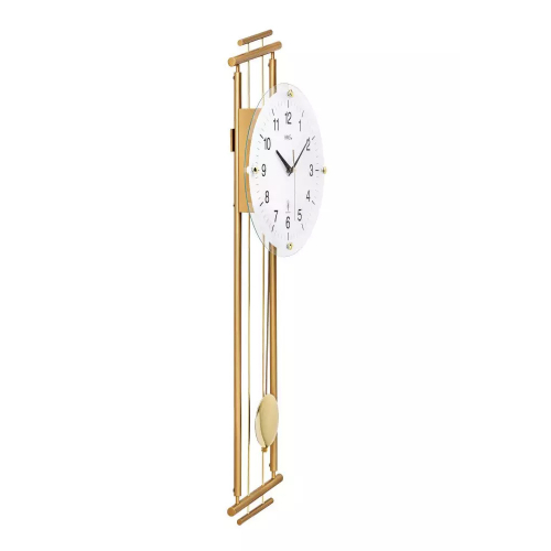 AMS Funkuhr mit Pendelwerk, Wanduhr F5315