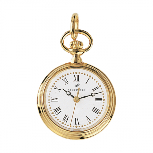 AEROWATCH Pendants Anhänger-Uhr 04815 JA01 Mini-Taschenuhr 24,5mm