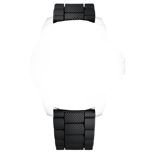 BOSS Orange Ersatzband, Wechselband Silikon Stegbreite 24mm speziell für 1513011