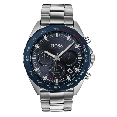 Hugo Boss 1513665 Herren Armbanduhr Chrono Edelsathl