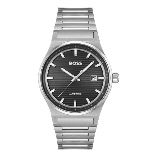 Boss 1514117 Herren Armbanduhr Automatik, Edelstahl, 41mm