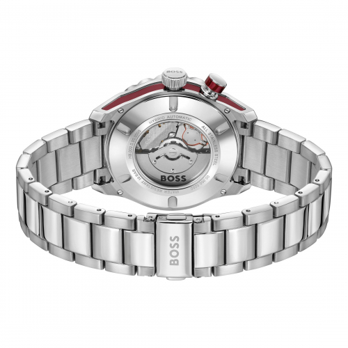 Boss 1514179 BOSSMATIC Herren Armbanduhr Mech-Hybrid-Automatik