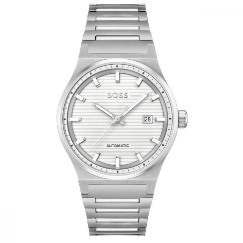 Boss 1514186 Herren Armbanduhr Automatik, Edelstahl, 41mm