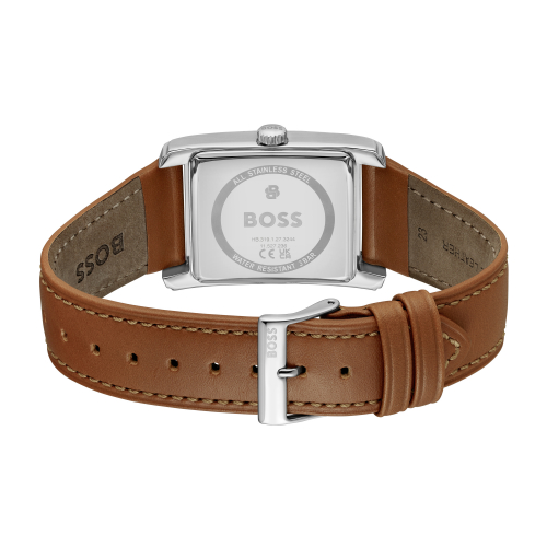 Boss Herren Armbanduhr 1514316 Leder Multifunktion