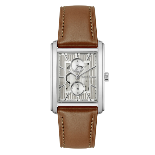 Boss Herren Armbanduhr 1514316 Leder Multifunktion