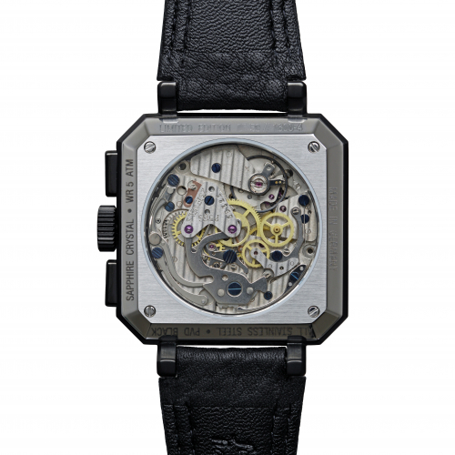 UMF Ruhla 1600-4 Armbanduhr, Chronograph, Handaufzug Poljot P3133 Saphirglas