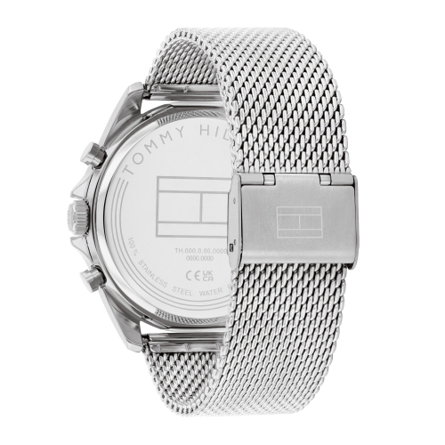 Tommy Hilfiger Herren Armbanduhr 1710647 Multifunktion day-date, Milanaiseband