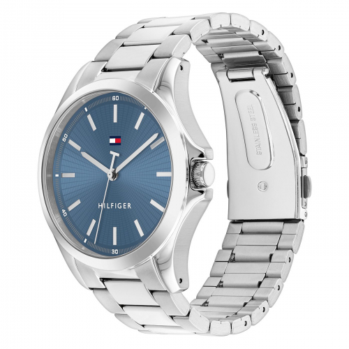 Tommy Hilfiger 1710670 Herren Armbanduhr 42mm, blau