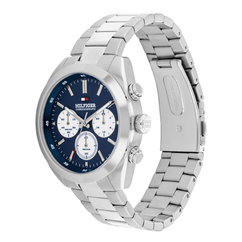 Preview: Tommy Hilfiger Herren Armbanduhr 1710722 Chrono, Blau, 40mm