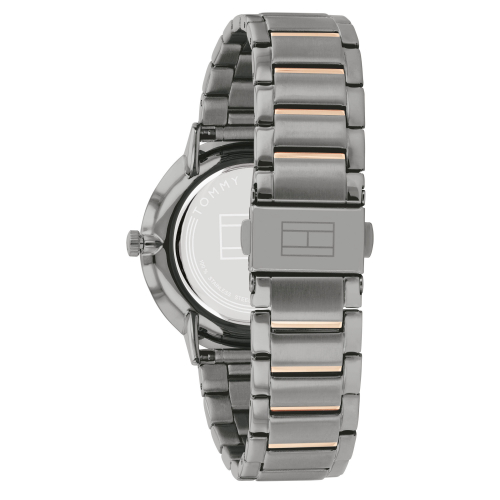 Tommy Hilfiger Damen Armbanduhr 1782300 Multifunktion Day-Date bicolor