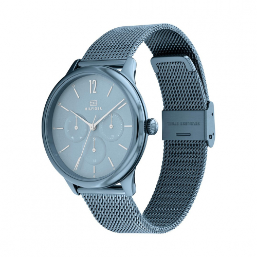 Preview: Tommy Hilfiger Damen Armbanduhr 1782459 Multifunktion blau, 38mm