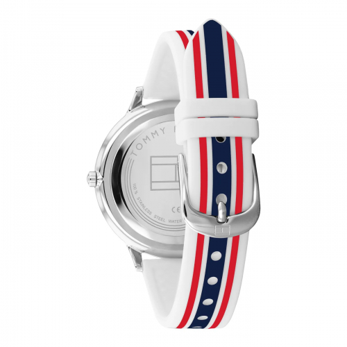 Preview: Tommy Hilfiger Damen Armbanduhr 1782498 Silikonband, 40mm