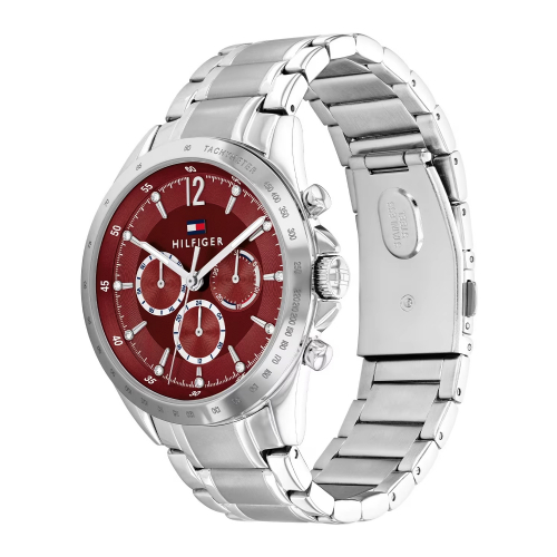 Preview: Tommy Hilfiger Damen Armbanduhr 1782559 Multifunktion, 40mm, Rot