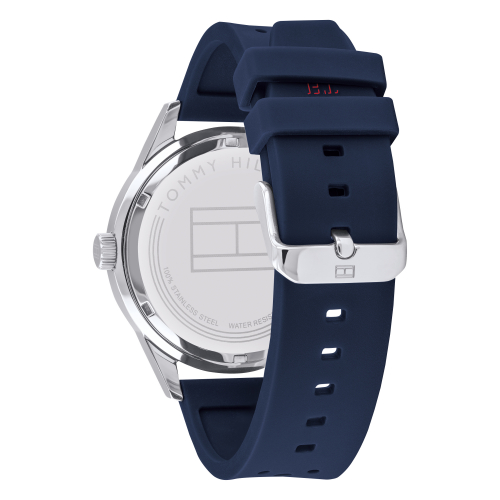 Tommy Hilfiger Herren Armbanduhr 1791635 Multifunktion Silikonband