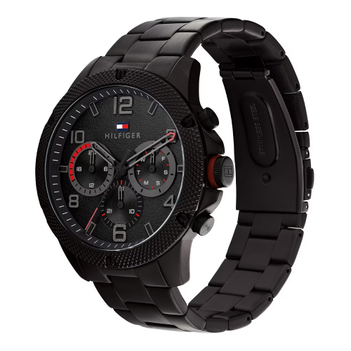 Preview: Tommy Hilfiger Herren Armbanduhr 1792030 Multifunktion Datum-Wochentag