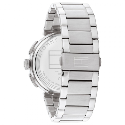 Tommy Hilfiger Herren Armbanduhr 1792117 Multifunktion Datum-Wochentag, Grün