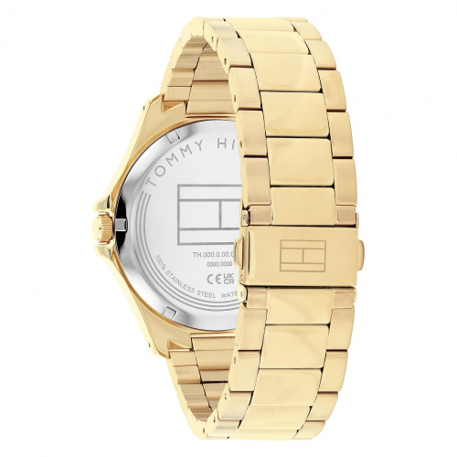 Preview: Tommy Hilfiger 1792241 Herren Armbanduhr goldfarben, 42mm
