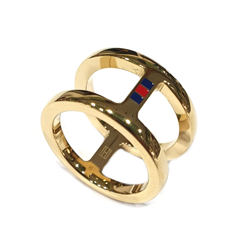 TOMMY HILFIGER 2700522C Damenring 54 Goldfarben