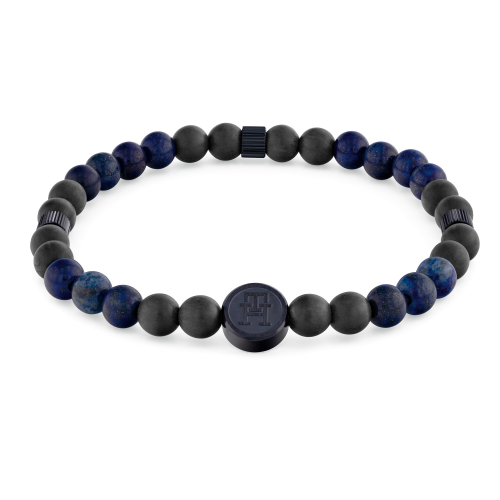 TOMMY HILFIGER 2790626 Armband, Farbstein, Carbon, Gummiband