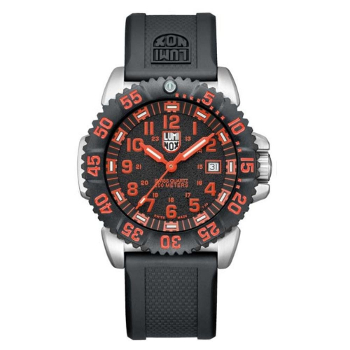 Luminox Herren Armbanduhr 3165 Navy SEAL Steel Colormark, 44 mm, Militäruhr, Taucheruhr