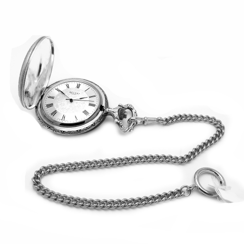 Regent 31712-50ATLCS der Dachdecker Taschenuhr Handaufzug mit Kette