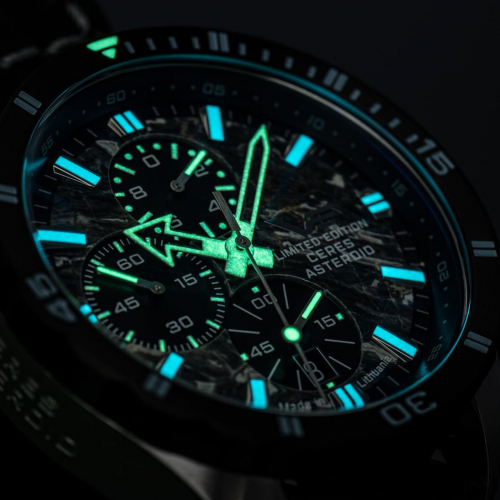 Vostok Europe Armbanduhr 'Ceres Asteroid' Limited Edition Chronograph 6S10-​320E693