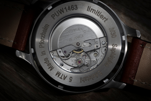 ARISTO Herren Automatikuhr RLM 7H1463-L PUW 1463 Militärsuhr, 42mm, Saphirglas