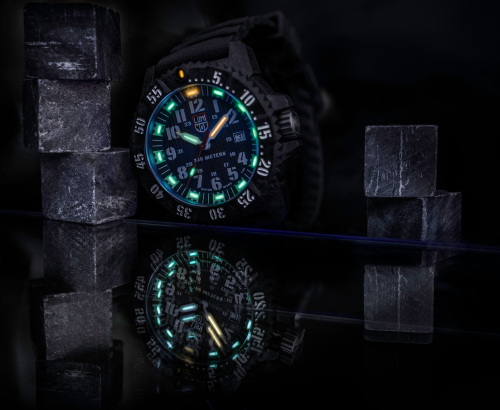 Luminox XS.3801.L Master Carbon SEAL, 46 mm, Armbanduhr Taucheruhr 30ATM, Saphirglas
