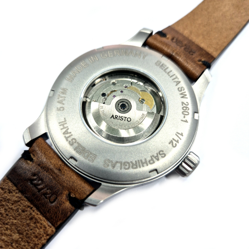 ARISTO Herren Armbanduhr 3H260-VIN Pilotenuhr, limitiert auf 12 Stück