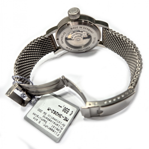 Messerschmitt Herren Armbanduhr ME-3H262-M Automatik Fliegeruhr, Saphirglas
