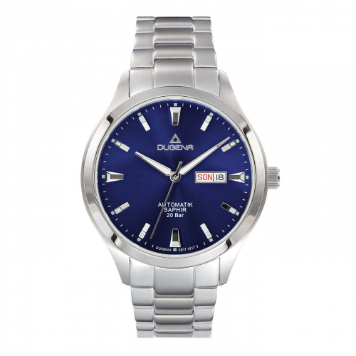 Dugena 4460982 Tresor Master automatik Edelstahl Saphirglas 20ATM Day-Date