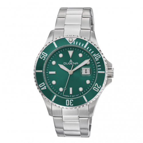 Dugena 4461004 XL Diver 44mm Herren Taucheruhr bis zu 30 ATM